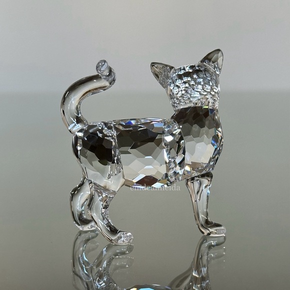 SOLD - Swarovski Crystal The Peaceful Countryside Mother Cat Standing 861914 - Picture 6 of 11